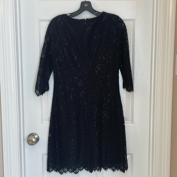 Kensie Black Lace Sheath Dress - Picture 4 of 12